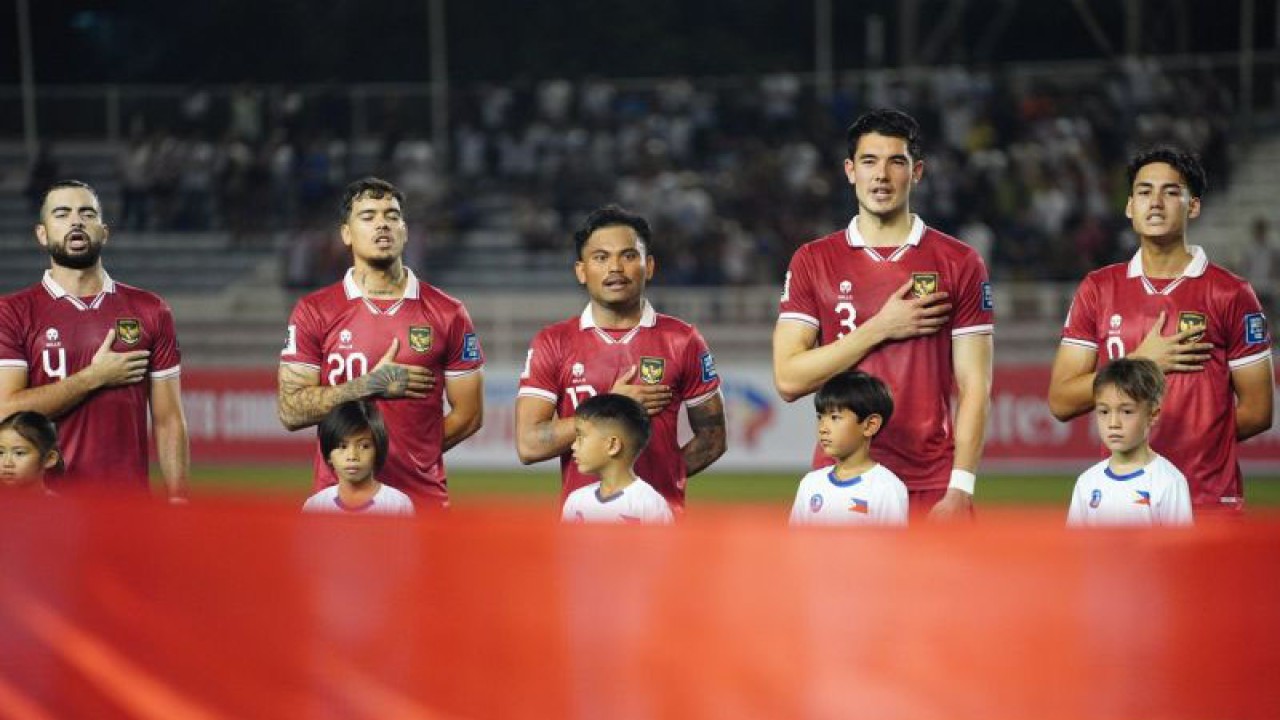 Sejumlah penggawa timnas Indonesia (ANTARA/Ho/PSSI)