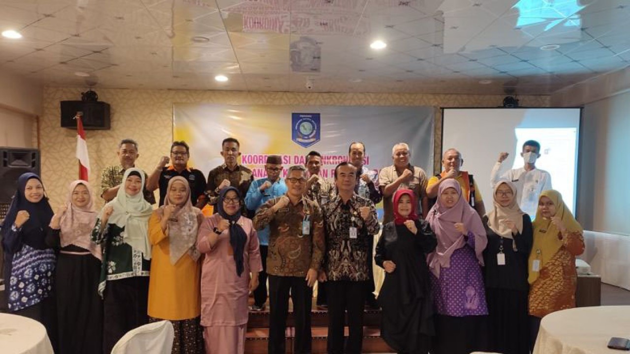 Pemprov Kepulauan Bangka Belitung menggencarkan sosialisasi pencegahan dan penanganan TPPO di Pangkalpinang, Jumat (1/12/2023) (ANTARA/HO-Aprionis)