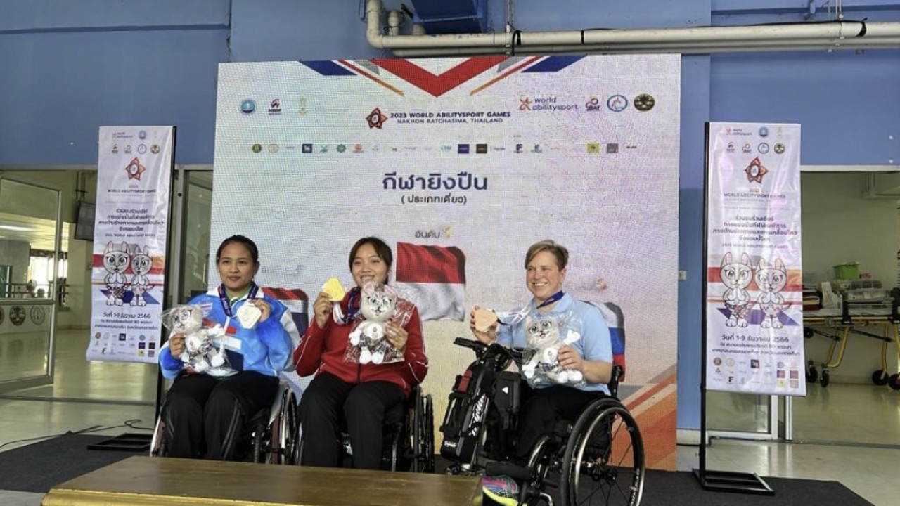 World Abilitysport Games 2023, Tim Para-Balap Sepeda Indonesia Tambah 3 Emas