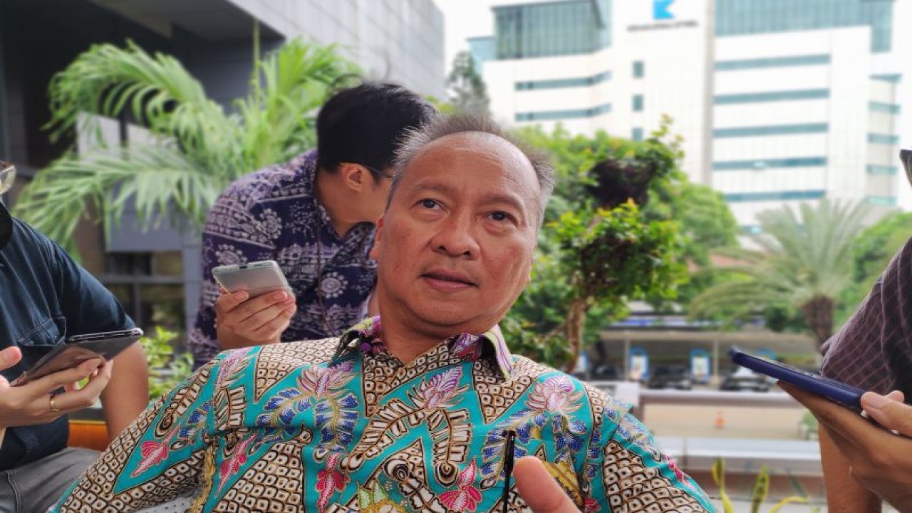 Menteri Perindustrian (Menperin) Agus Gumiwang Kartasasmita. ANTARA/Ade Irma Junida