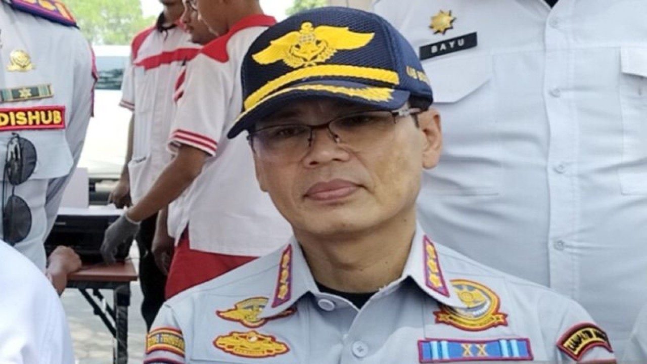 Kepala Dinas Perhubungan (Dishub) Kabupaten Bogor Agus Ridhallah di Cibinong, Kabupaten Bogor, Jawa Barat. (ANTARA/M Fikri Setiawan)