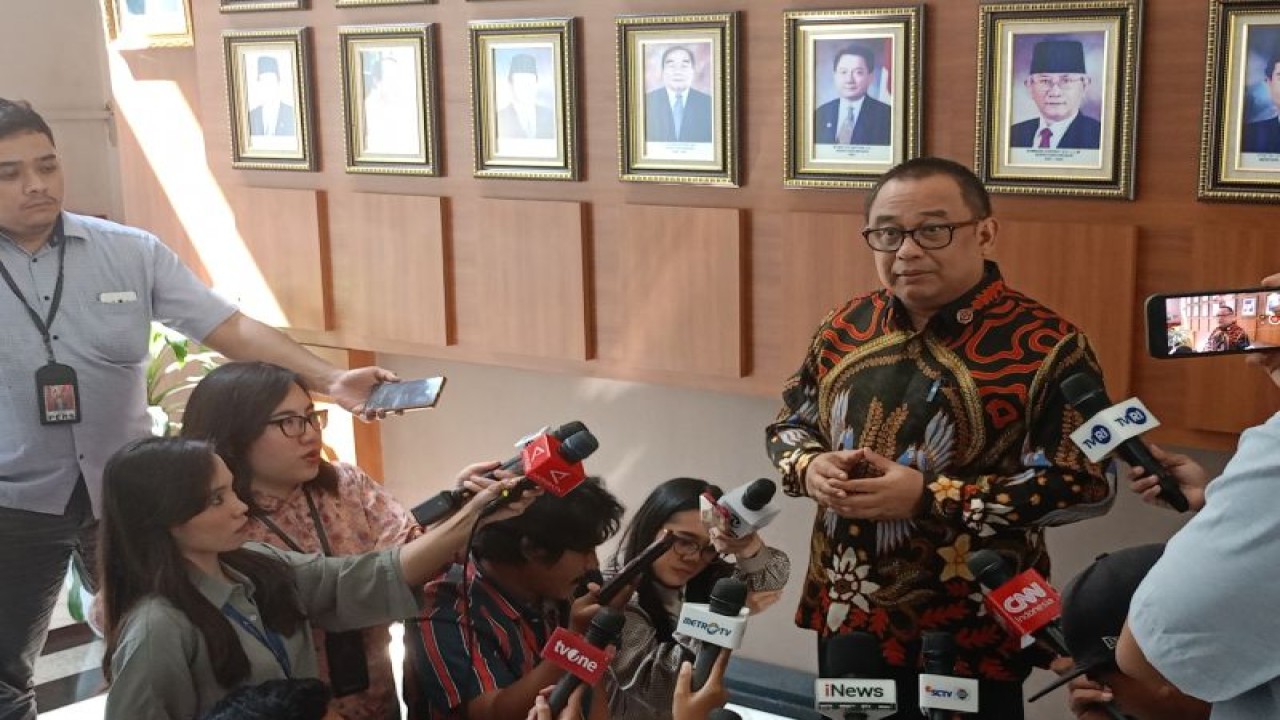 Koordinator Staf Khusus Presiden Ari Dwipayana. ANTARA/Rangga Pandu Asmara Jingga
