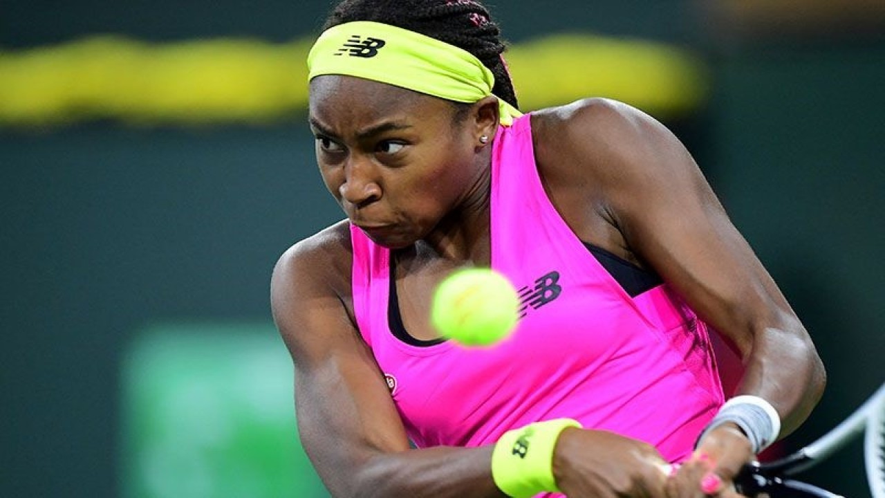 Arsip - Petenis AS Coco Gauff . ANTARA/AFP/Frederic J Brown /aa.