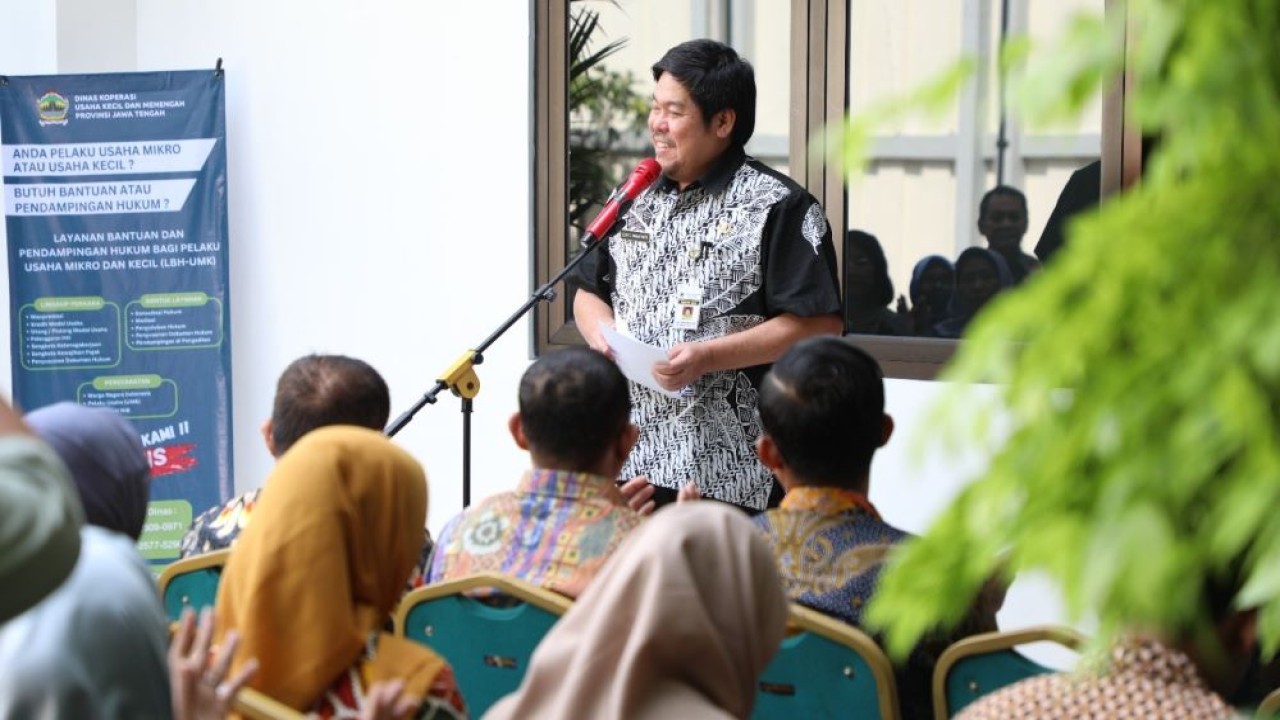 Kepala Dinas Koperasi dan UKM Provinsi Jateng, Eddy S Bramiyanto. (Istimewa/Pemprov Jateng)