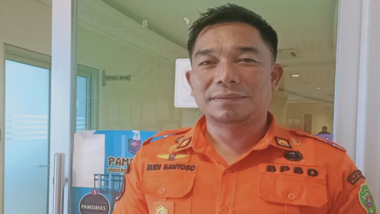 Kepala Pelaksana BPBD Kabupaten Penajam Paser Utara, Provinsi Kalimantan Timur, Budi Santoso (ANTARA/Nyaman Bagus Purwaniawan)