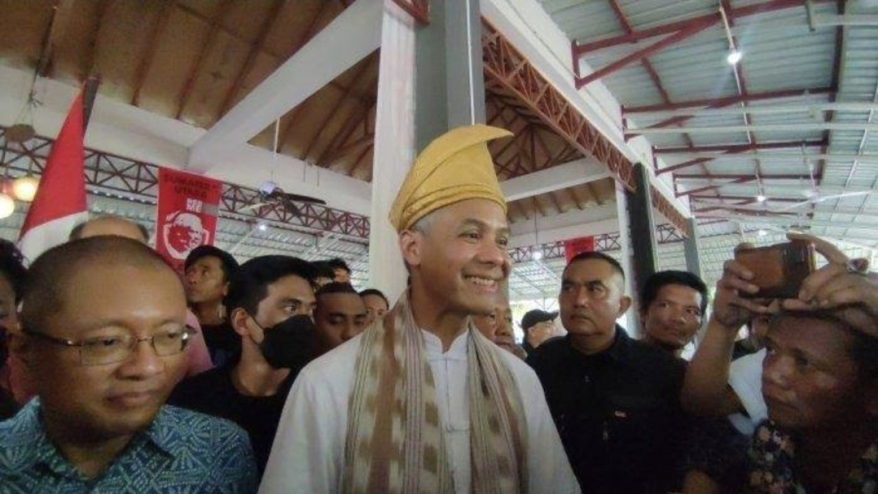 Capres nomor urut 3 Ganjar Pranowo