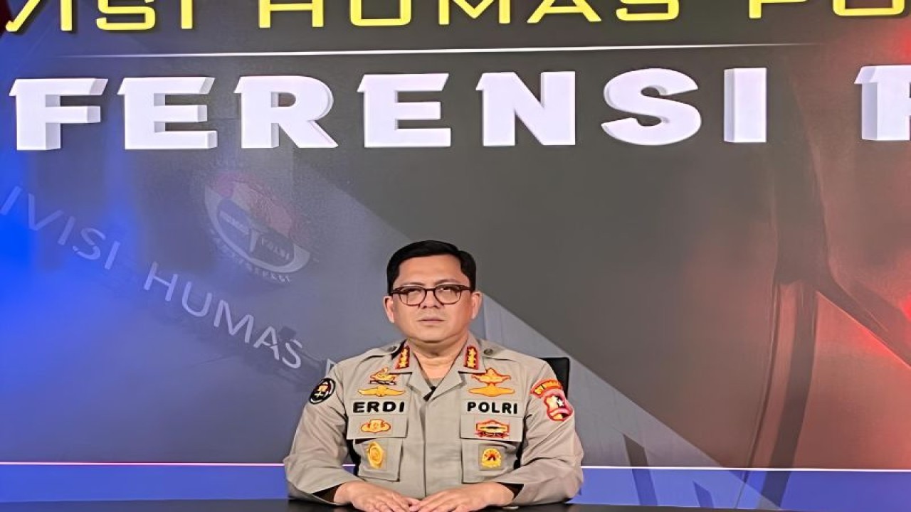 Kepala Bagian Penerangan Umum (Kabagpenum) Divisi Humas Polri Kombes Erdi A. Chaniago. ANTARA/HO-Divisi Humas Polri