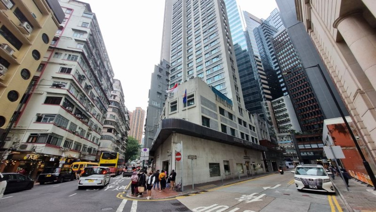Gedung Konsulat Jenderal RI (KJRI) Hong Kong (ANTARA/HO-KJRI Hong Kong)