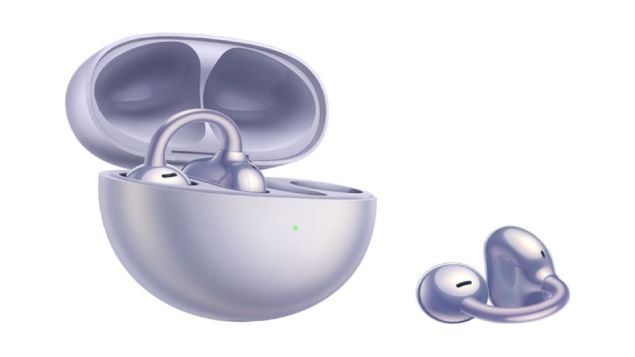 Tampilan Huawei FreeClip. (ANTARA/HO-Huawei Device Indonesia)