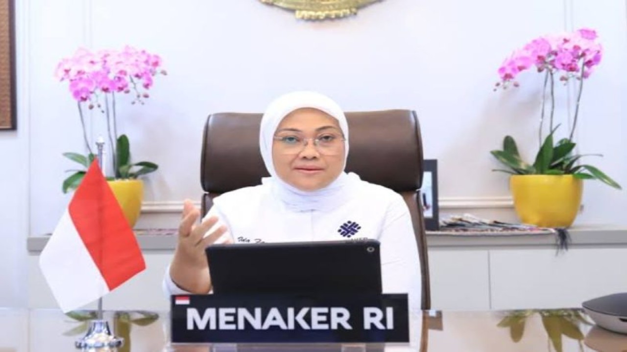 Menteri Ketenagakerjaan Ida Fauziyah. (ANTARA/HO-Kemnaker)