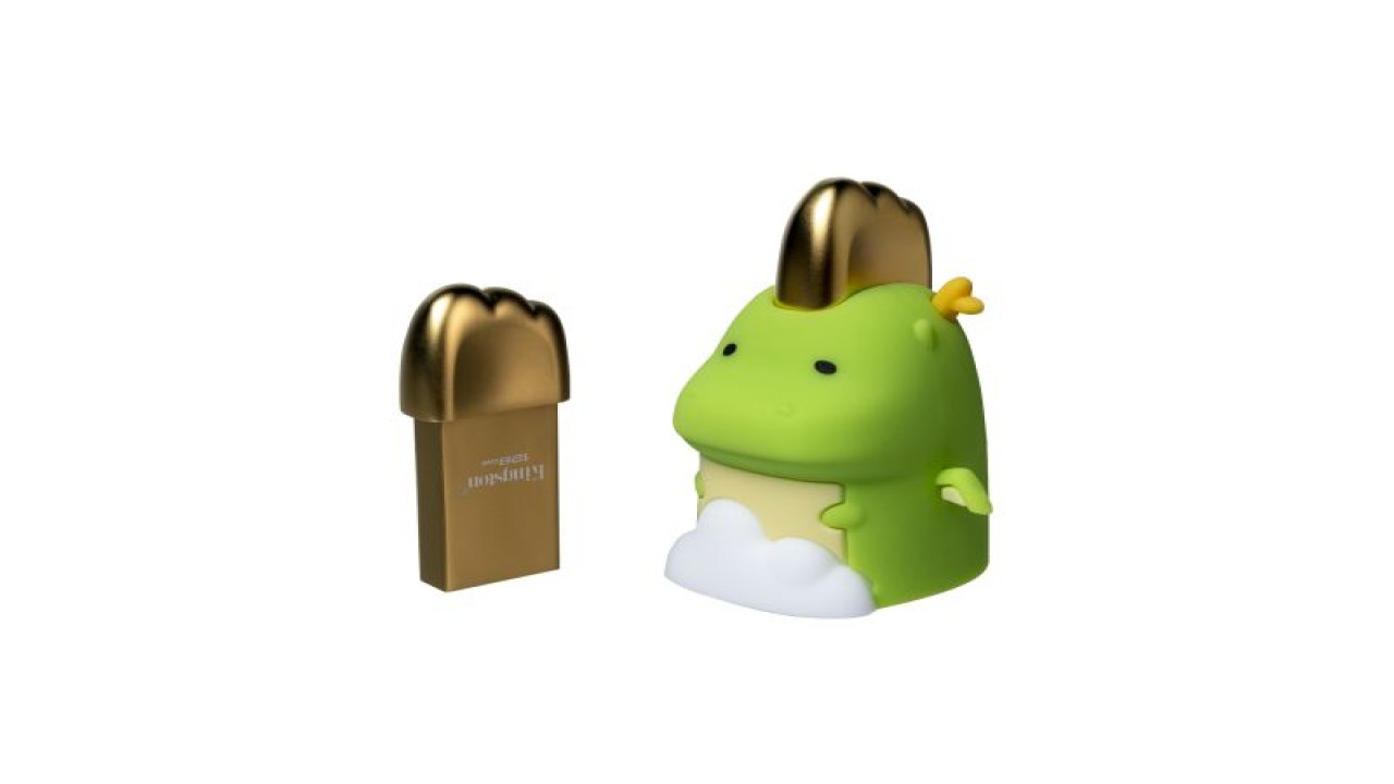 Ilustrasi tampilan USB Flash Drive Mini Dragon 2024 dari Kingston Technology (ANTARA/HO-Kingston Technology)