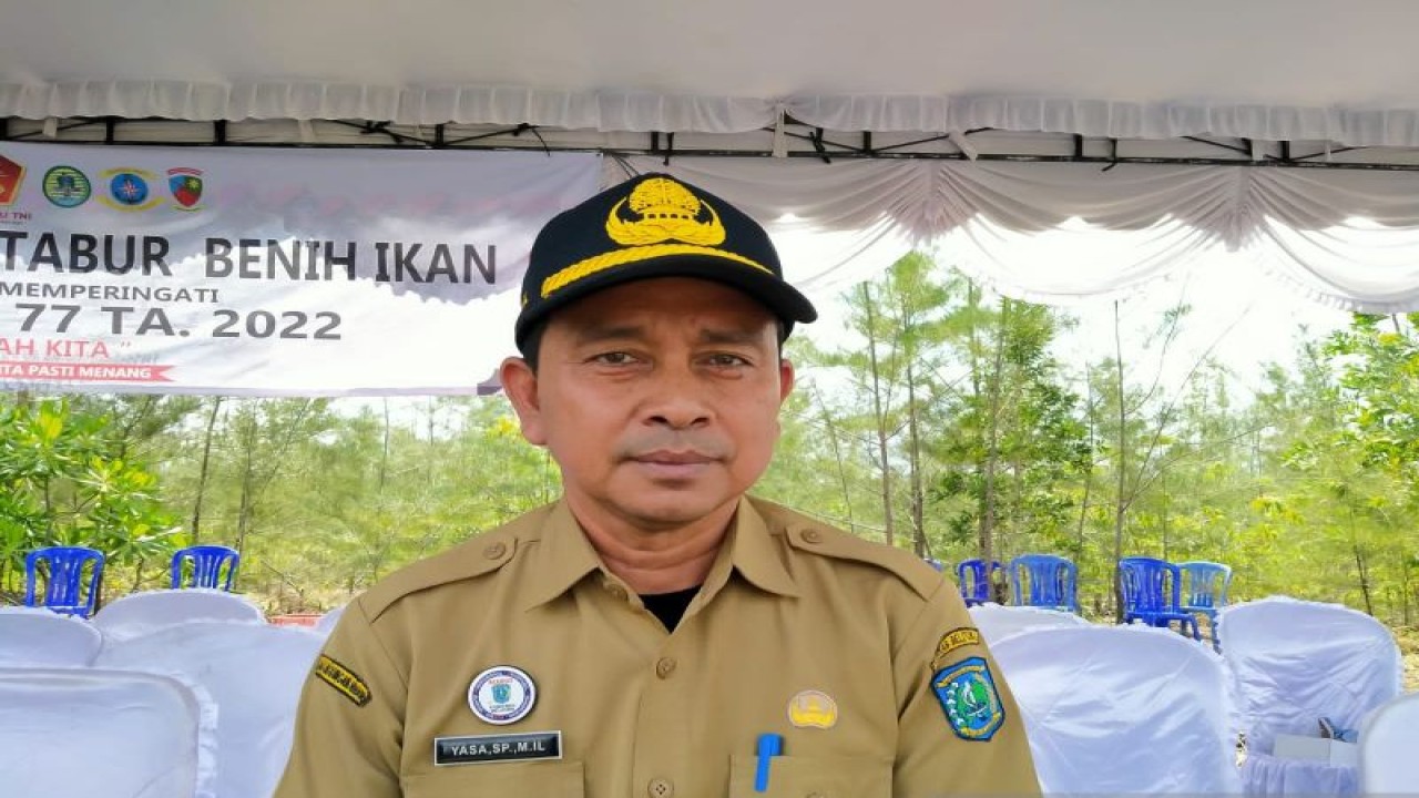 Kepala DLH Belitung Yasa (ANTARA/Kasmono-Apriliansyah)