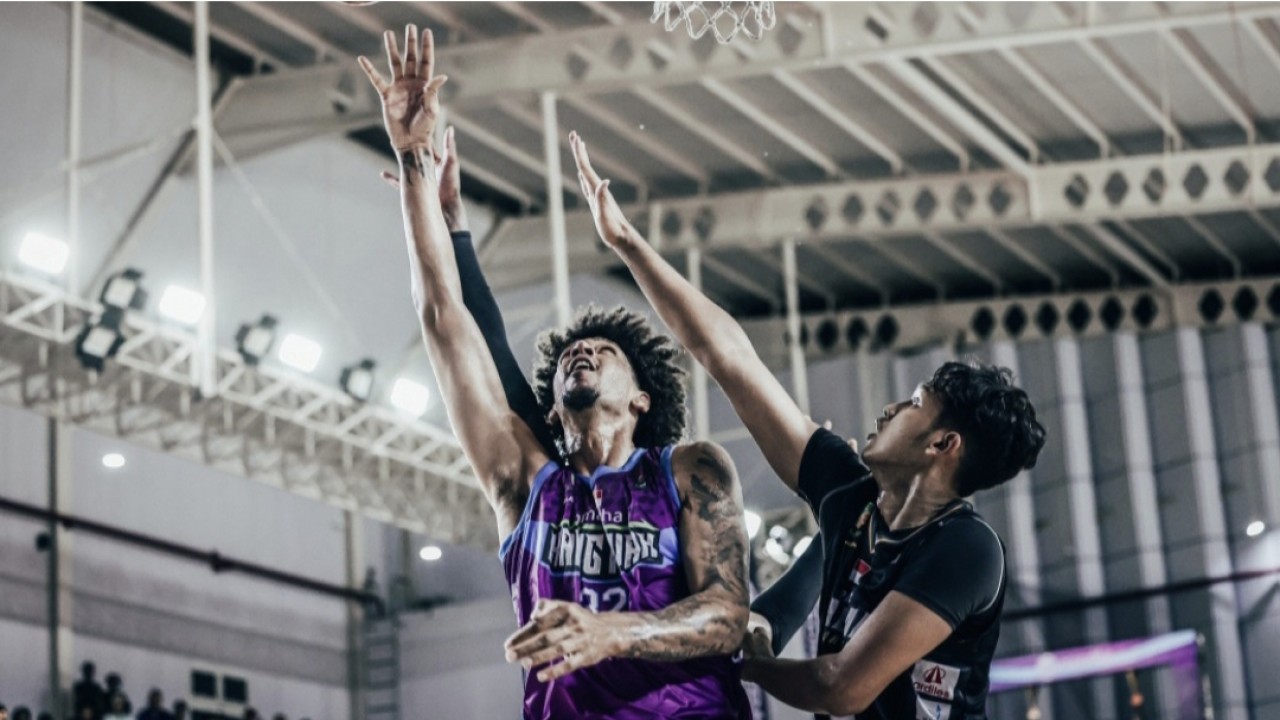 Laga Pacific Caesar vs Amartha Hangtuah