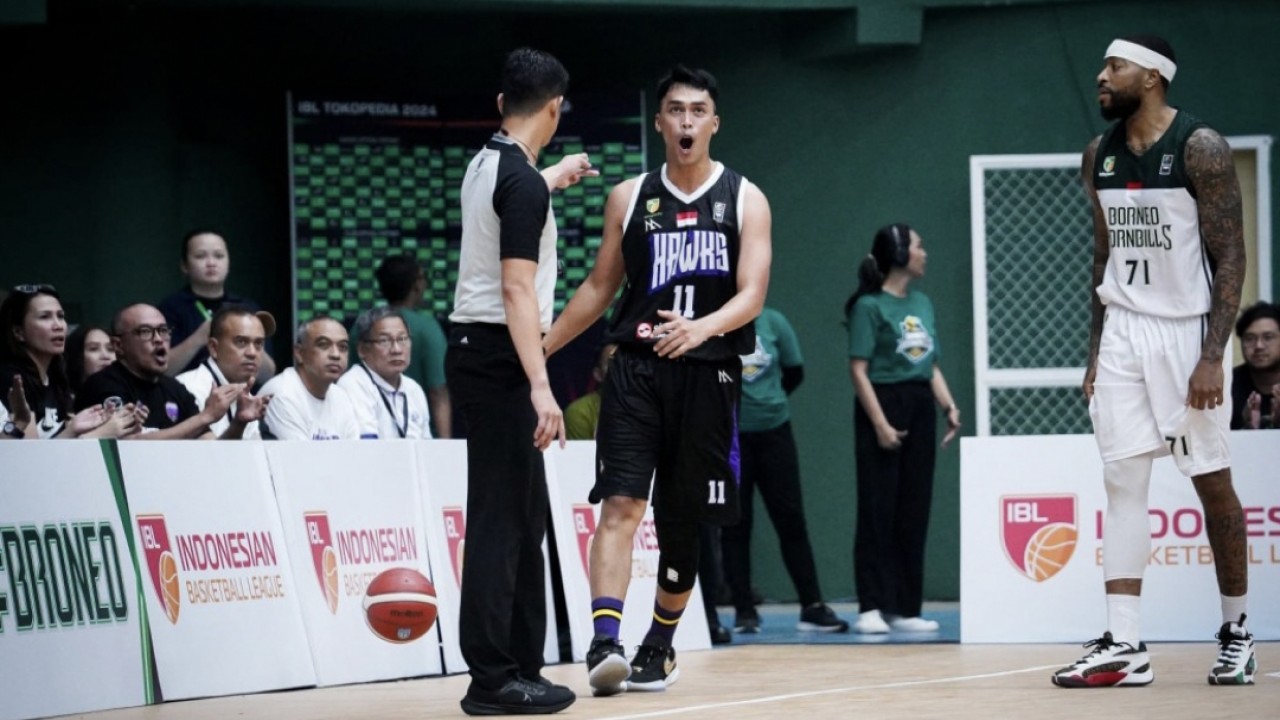 Laga Tangerang Hawks vs Borneo Hornbills