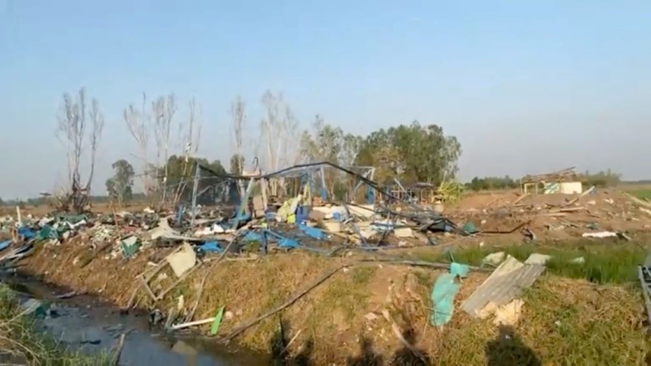 Sebuah ledakan di pabrik kembang api di Thailand tengah telah menewaskan sedikitnya 20 orang pada Rabu (17/1/2024). (Istimewa)