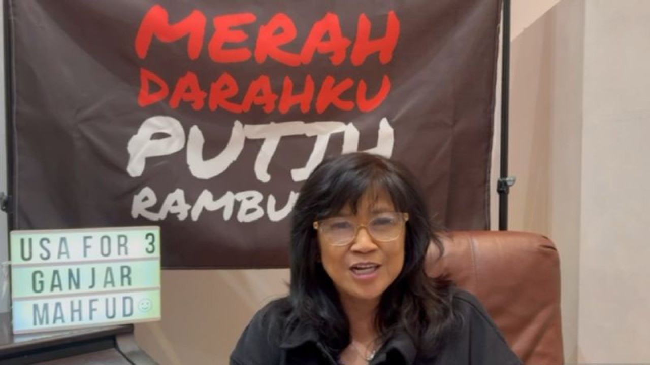 Dewan Penasihat Tim Pemenangan Luar Negeri Ganjar-Mahfud, Monica Nathan. ANTARA/HO-Pri