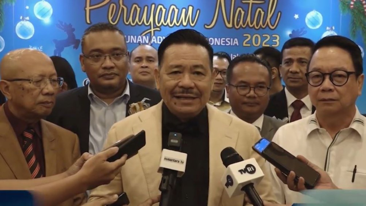 Ketua Umum Dewan Pimpinan Nasional Perhimpunan Advokat Indonesia (DPN Peradi) Prof. Dr. Otto Hasibuan S.H., M.M.