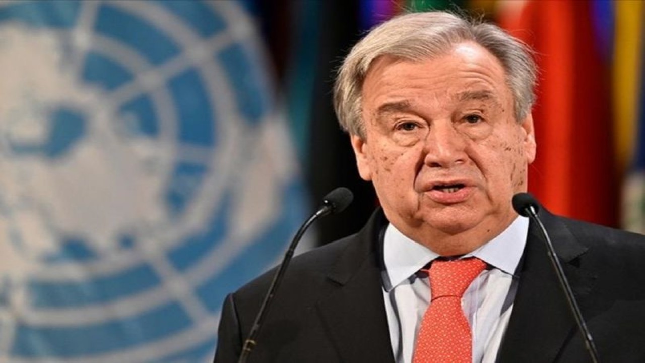 Sekretaris Jenderal Perserikatan Bangsa-Bangsa (PBB) Antonio Guterres. (ANTARA/Anadolu Ajansi)