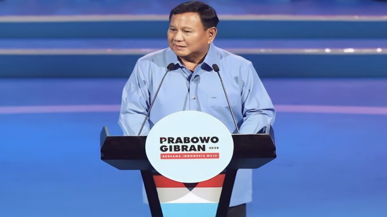 Capres RI Prabowo Subianto. ANTARA/HO