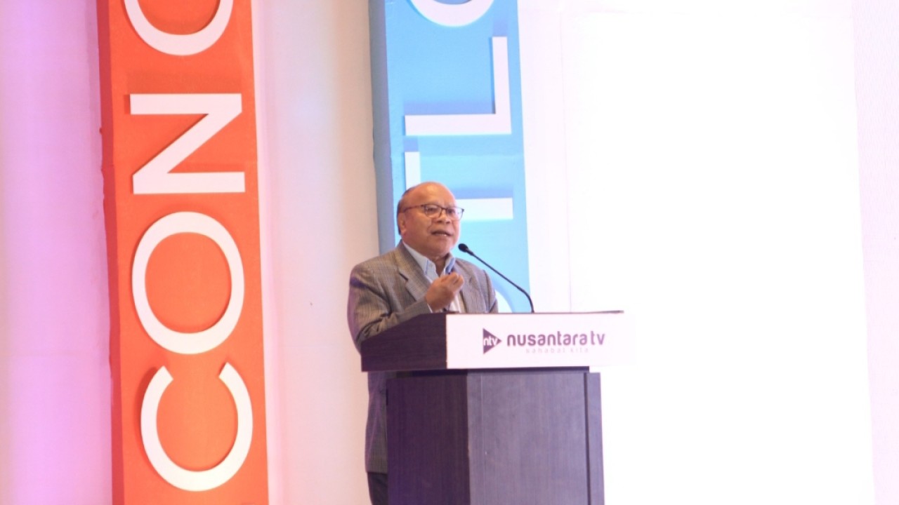 Presiden Direktur dan Direktur Pemberitaan Nusantara TV, Don Bosco Selamun