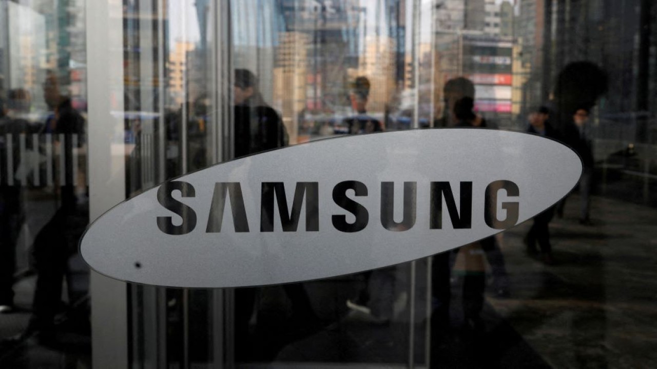 Ilustrasi. Logo Samsung. (Reuters)