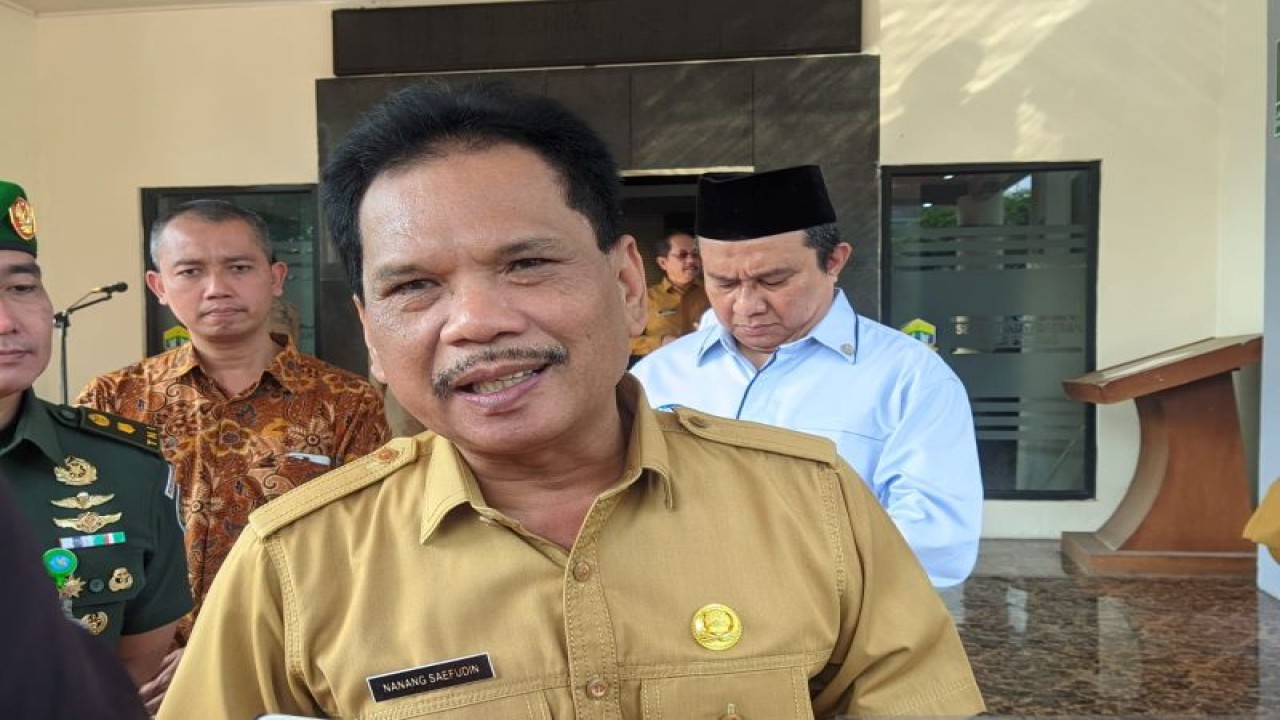 Sekertaris Daerah (Sekda) Kota Serang, Nanang Saefudin (ANTARA/Desi Purnama Sari)