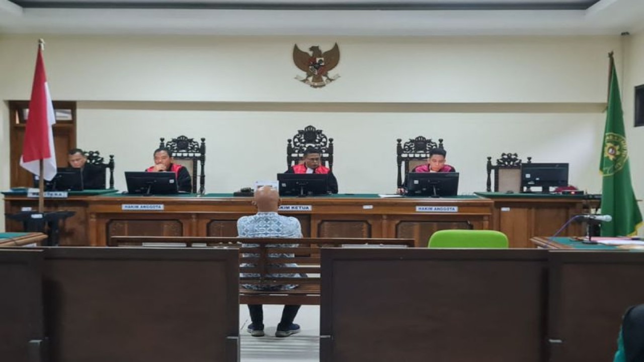 Sidang dugaan pidana pemilu di PN Purworejo, Selasa. (ANTARA/HO-Kejati Jateng)