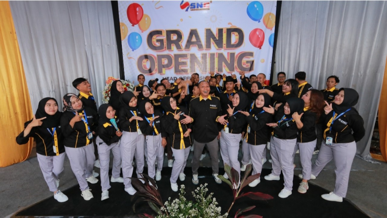 Peresmian gedung baru SNG Cargo/Istimewa