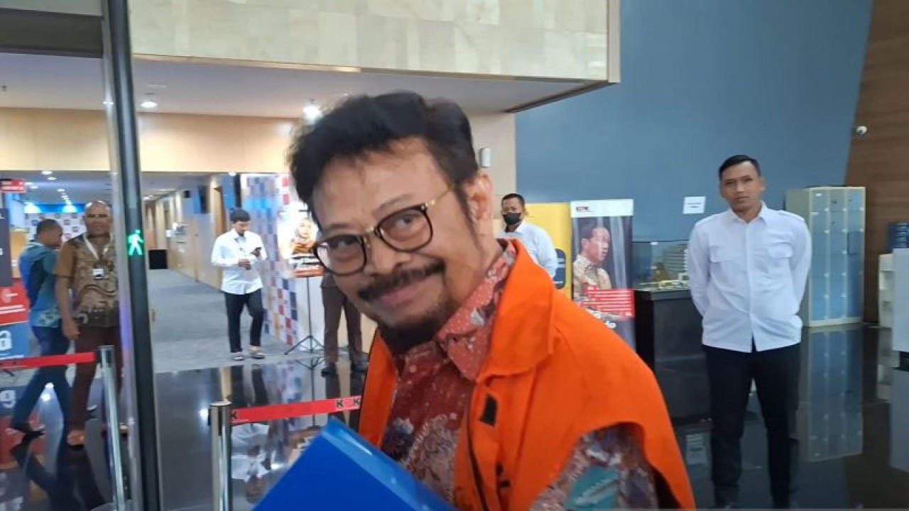 Arsip - Mantan Menteri Pertanian Syahrul Yasin Limpo (SYL) diperiksa oleh Dewan Pengawas (Dewas) Komisi Pemberantasan Korupsi (KPK) di Gedung Pusat Edukasi Antikorupsi KPK, Jakarta Selatan, Kamis (11/1/2024). ANTARA/Fianda Sjofjan Rassat