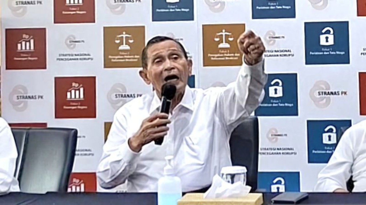 Ketua Dewan Pengawas KPK Tumpak Hatorangan Panggabean. ANTARA/Fianda Sjofjan Rassat