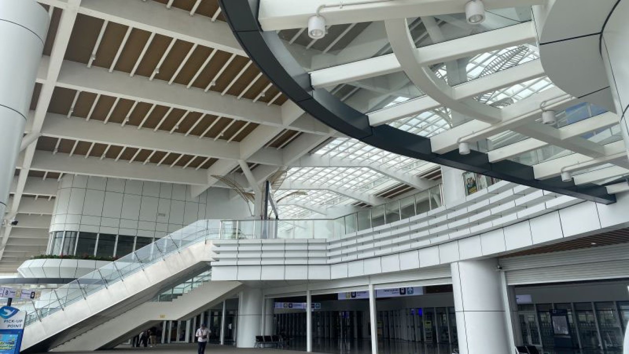 Ilustrasi - Situasi Stasiun Kereta Cepat Whoosh di Tegalluar, Kabupaten Bandung, Jawa Barat, Kamis (18/1/2023). ANTARA/Rubby Jovan