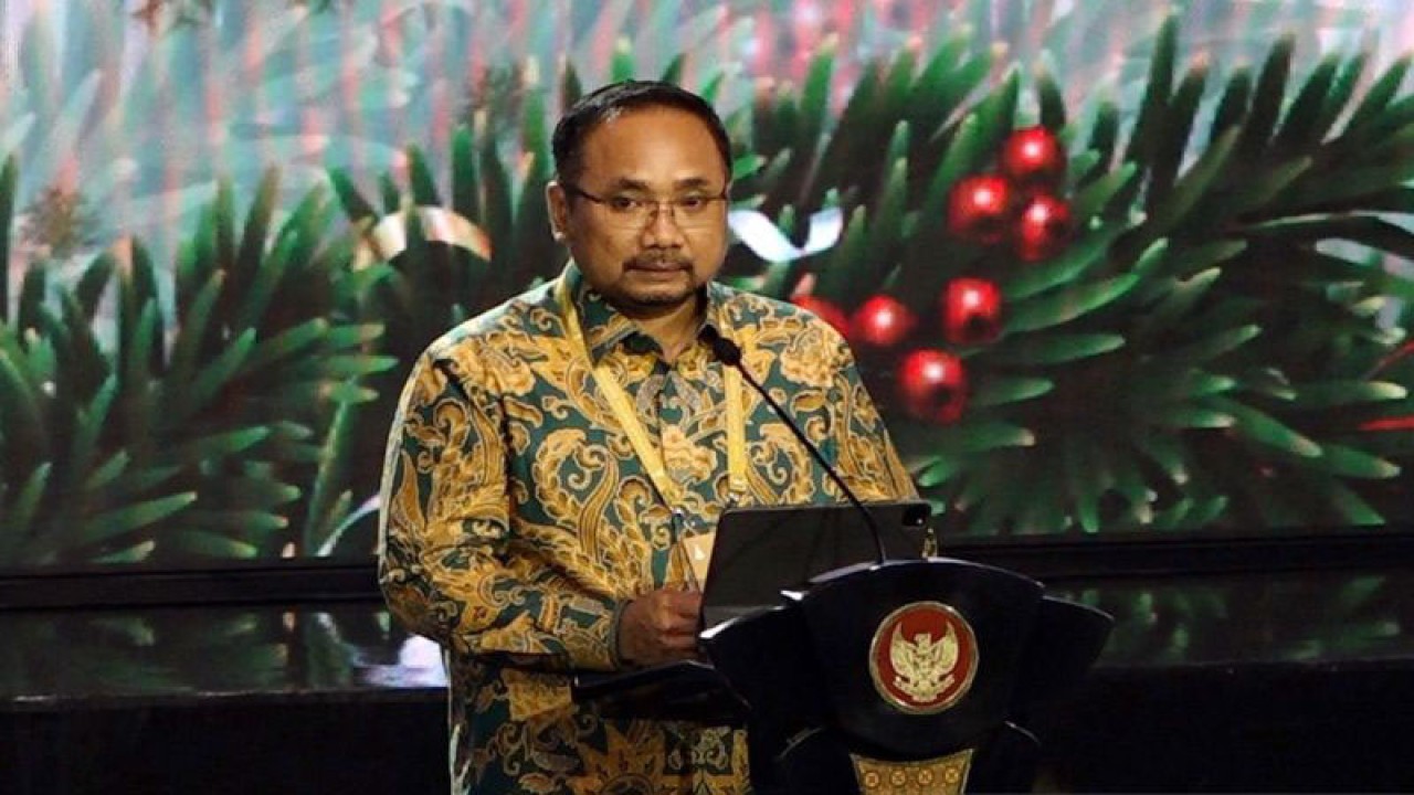 Menteri Agama Yaqut Cholil Qoumas (ANTARA/Pradanna Putra Tampi)