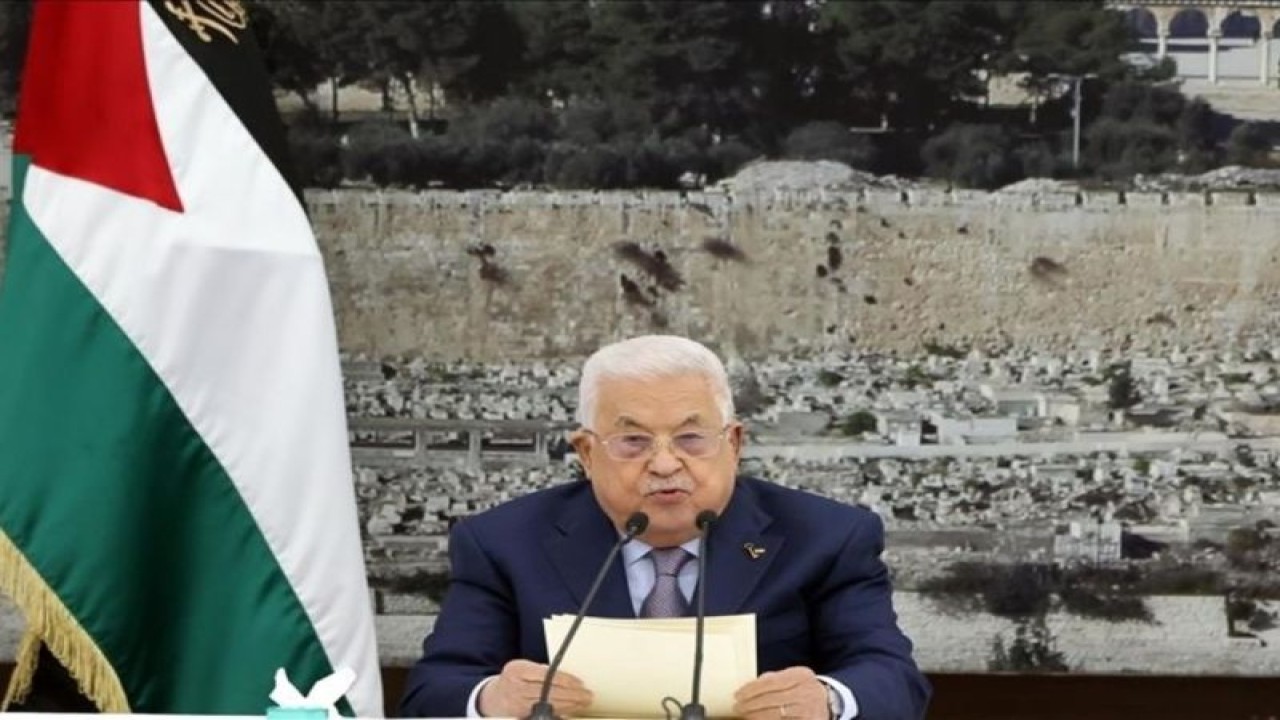 Presiden Palestina Mahmoud Abbas. (ANTARA/Anadolu)