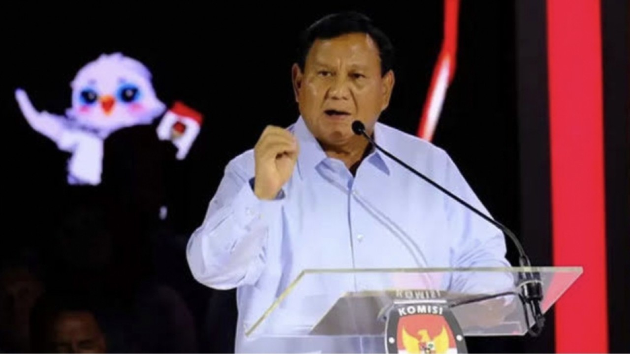 Capres nomor urut 2 Prabowo Subianto