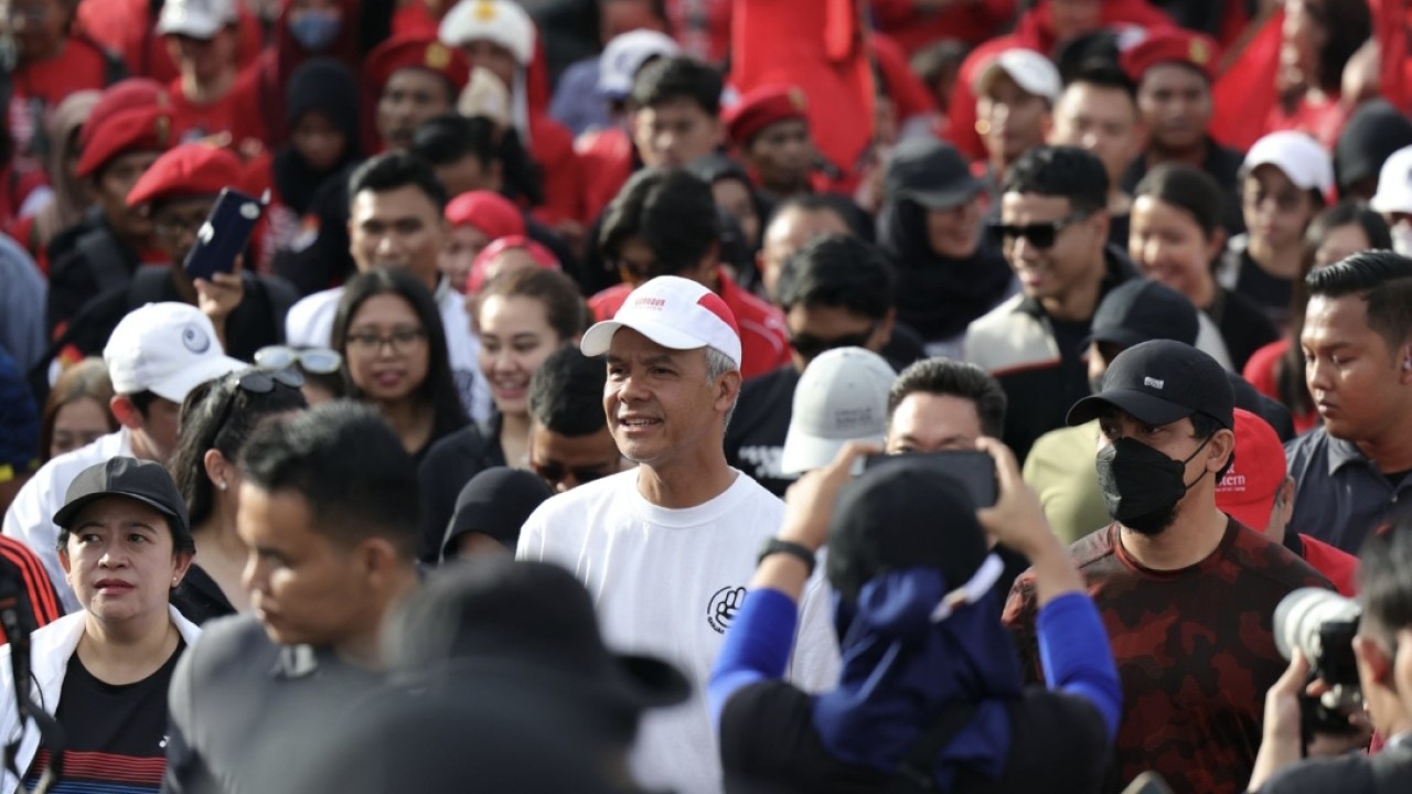 Capres nomor urut 3 Ganjar Pranowo