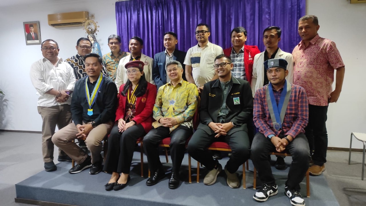 Silaturahmi Kebangsaan Cipayung Plus dengan Konferensi Waligereja Indonesia (KWI).