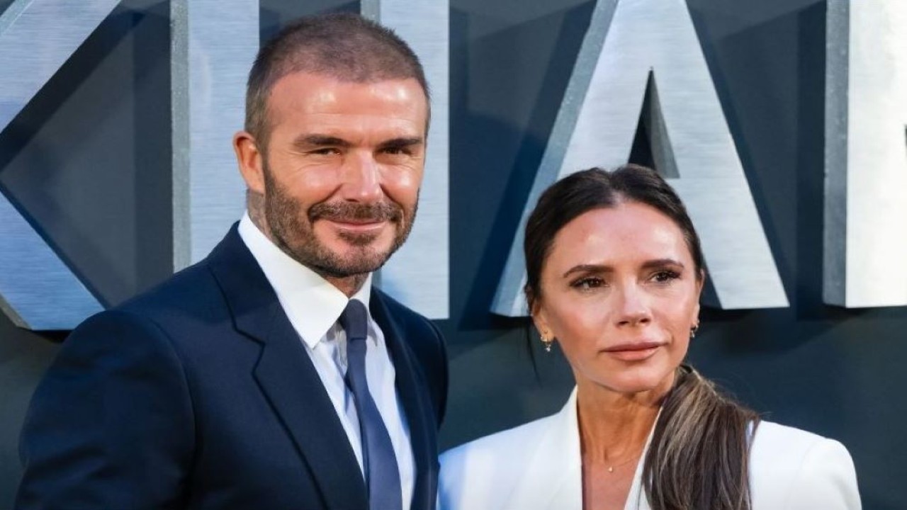 David Beckham dan sang istri Victoria. (Samir Hussein/Wirelmage)