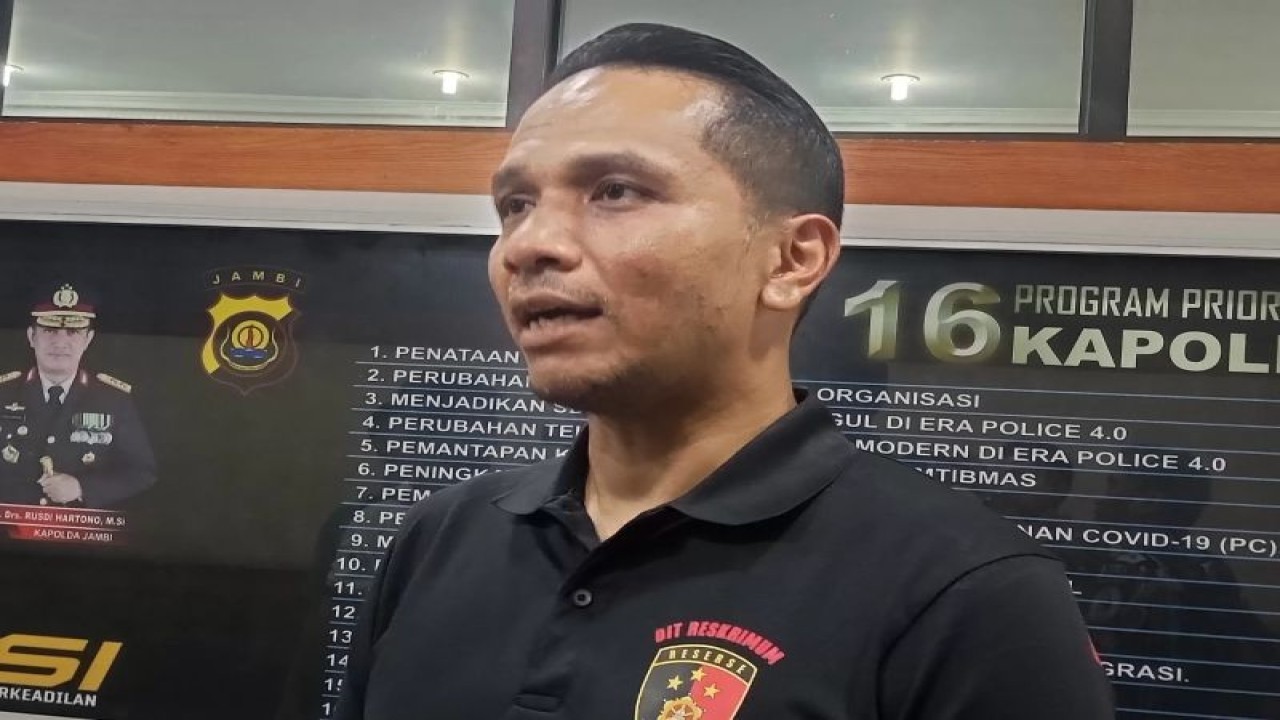 Dirreskrimum Polda Jambi Kombes Pol. Andri Ananta Yudhistira (ANTARA/HO-Polda Jambi)