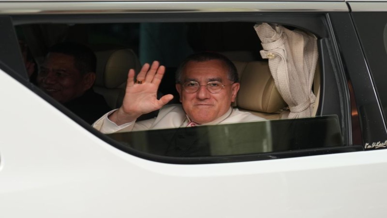 Duta Besar Vatikan Monsinyur Pioppo.ANTARA/HO-Humas Pemprov Sulsel