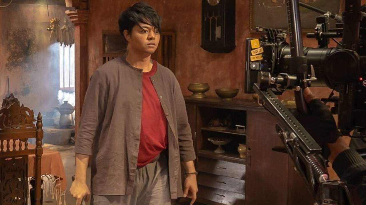 Proses syuting film Kupu-Kupu Kertas/Instagram