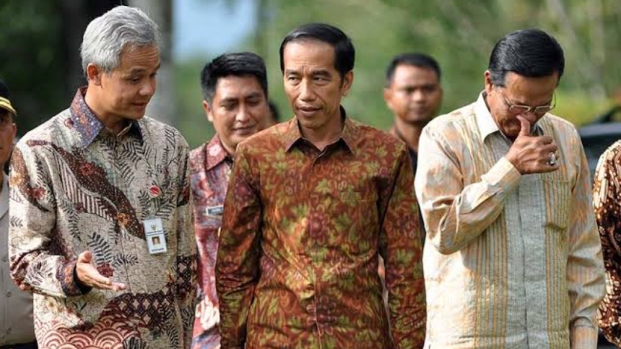 Presiden Jokowi dan Ganjar Pranowo/net