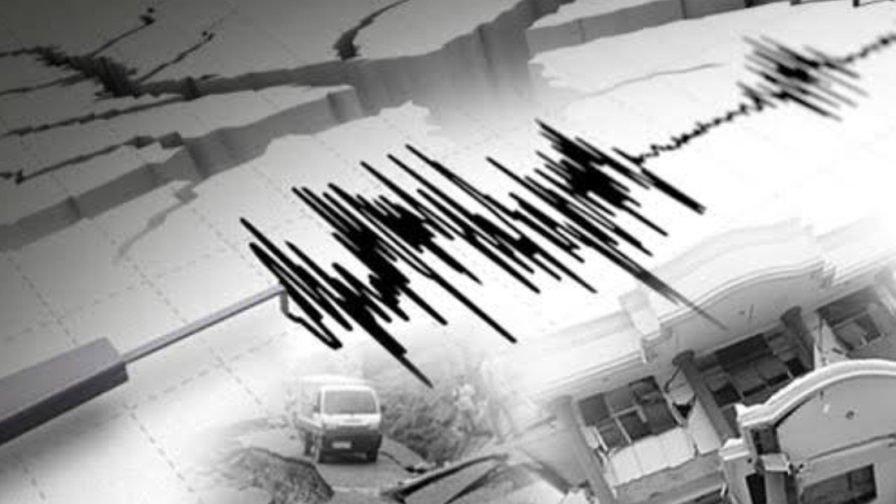 Ilustrasi gempa bumi/net