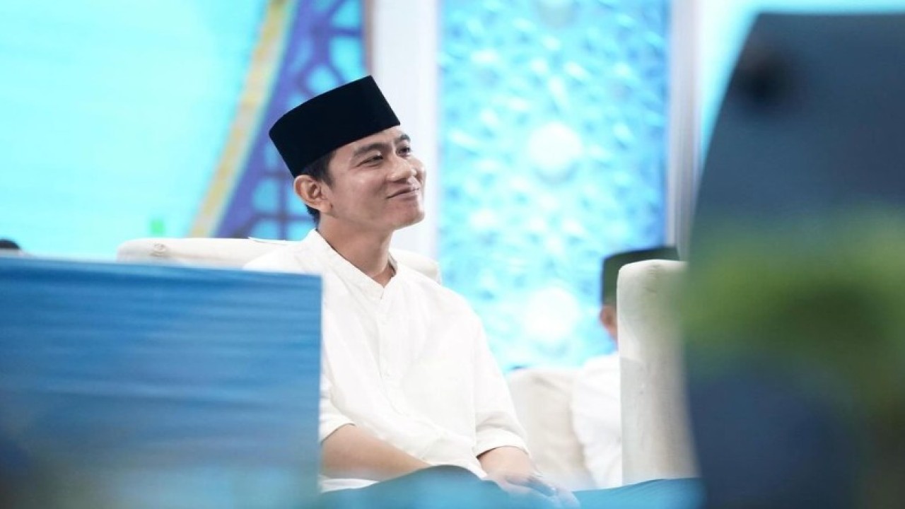 Cawapres Gibran Rakabuming Raka. (Instagram @gibran_rakabuming)
