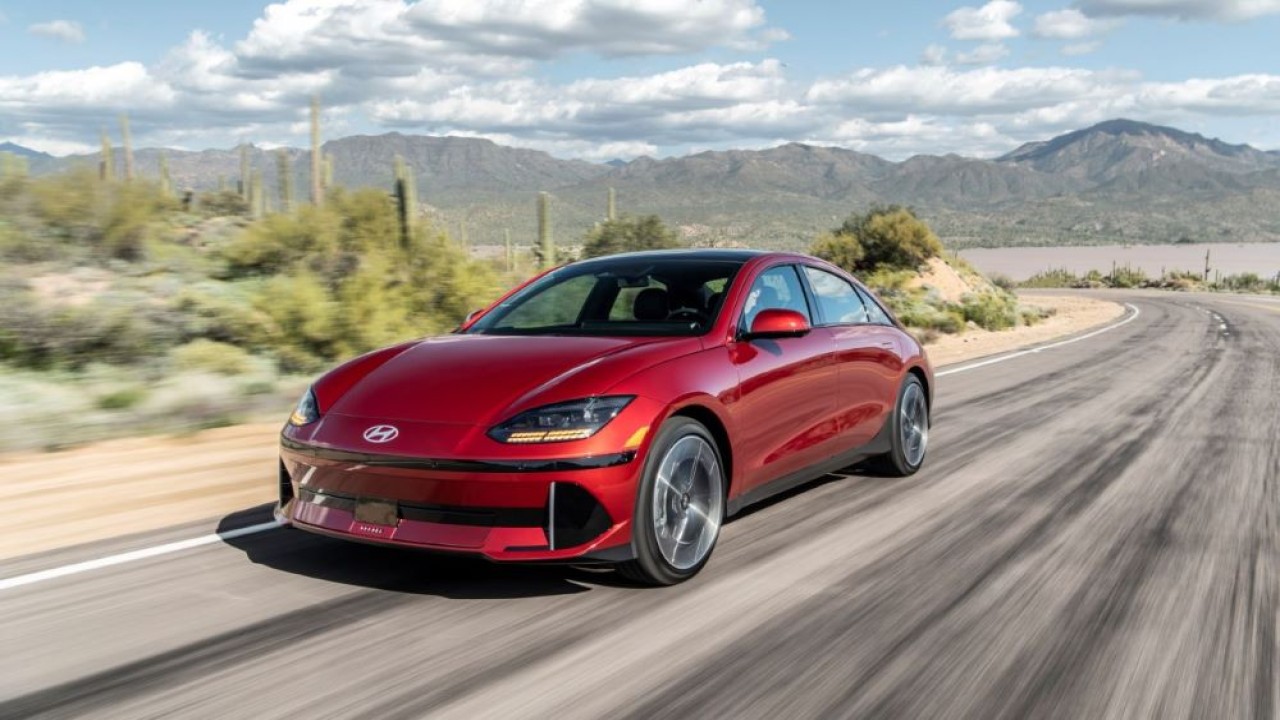 Hyundai Ioniq 6. (Foto: Hyundai Motor Group via The Korea Herald)