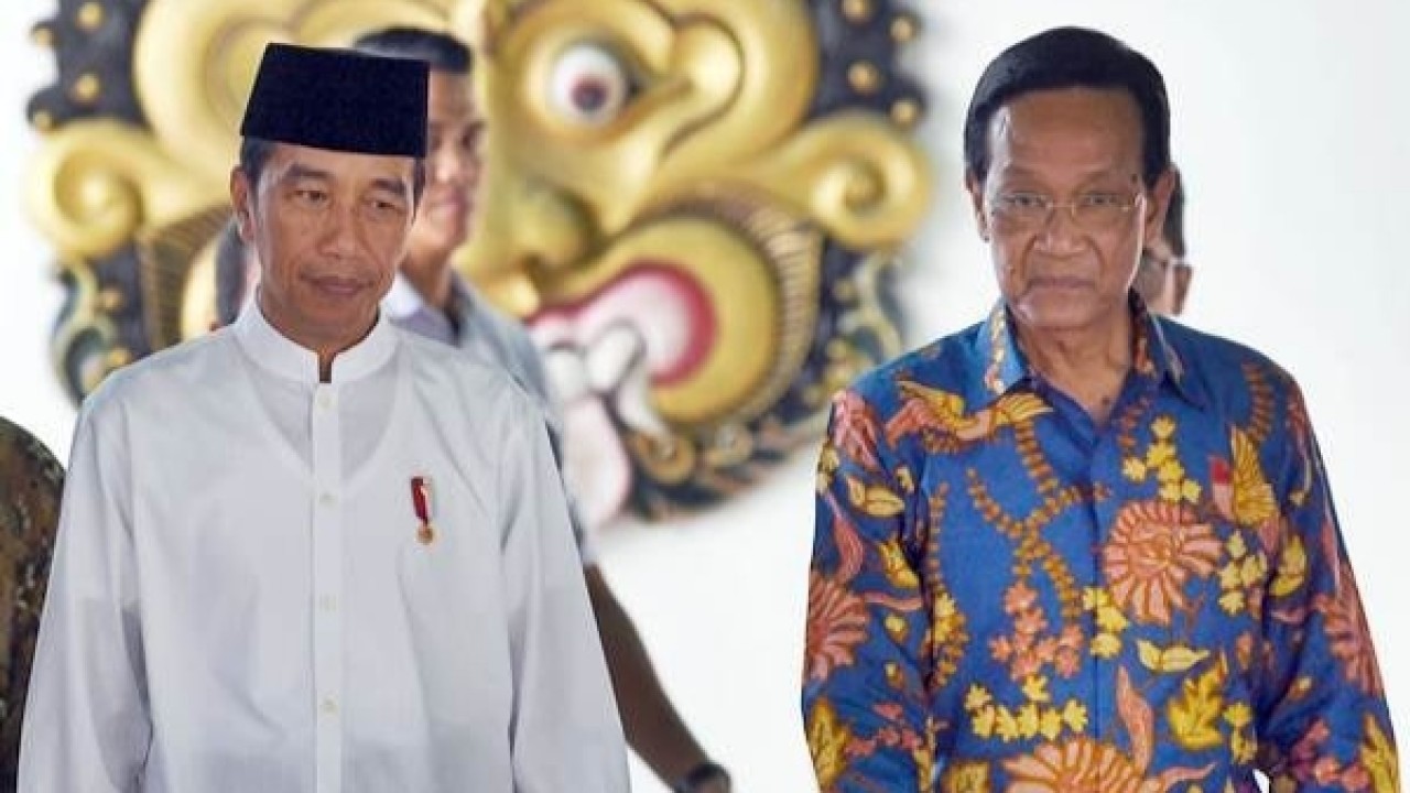 Presiden Jokowi dan Sri Sultan HB X. (Antara)