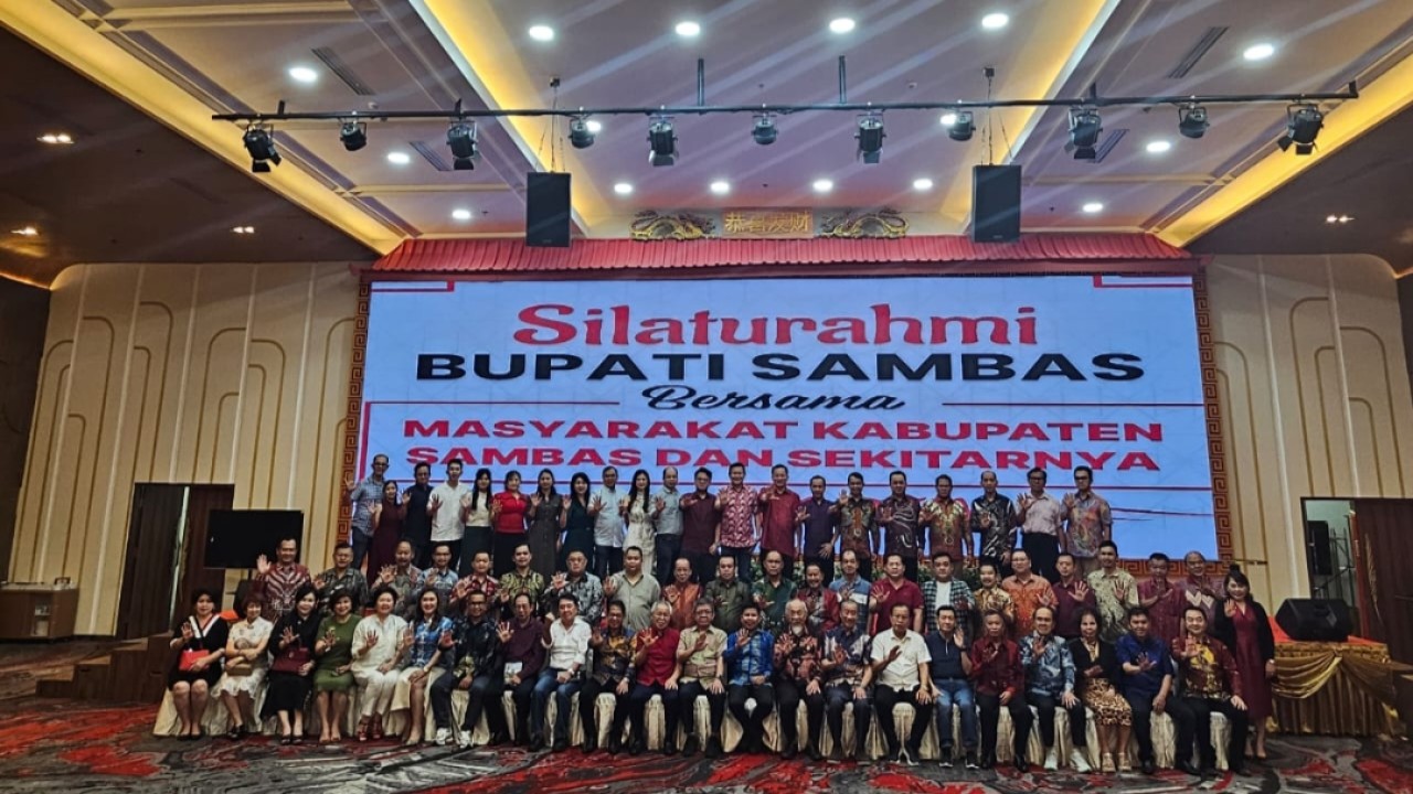 Kegiatan silaturahmi bersama investor, pengusaha nasional, tokoh dan masyakarat Kabupaten Sambas