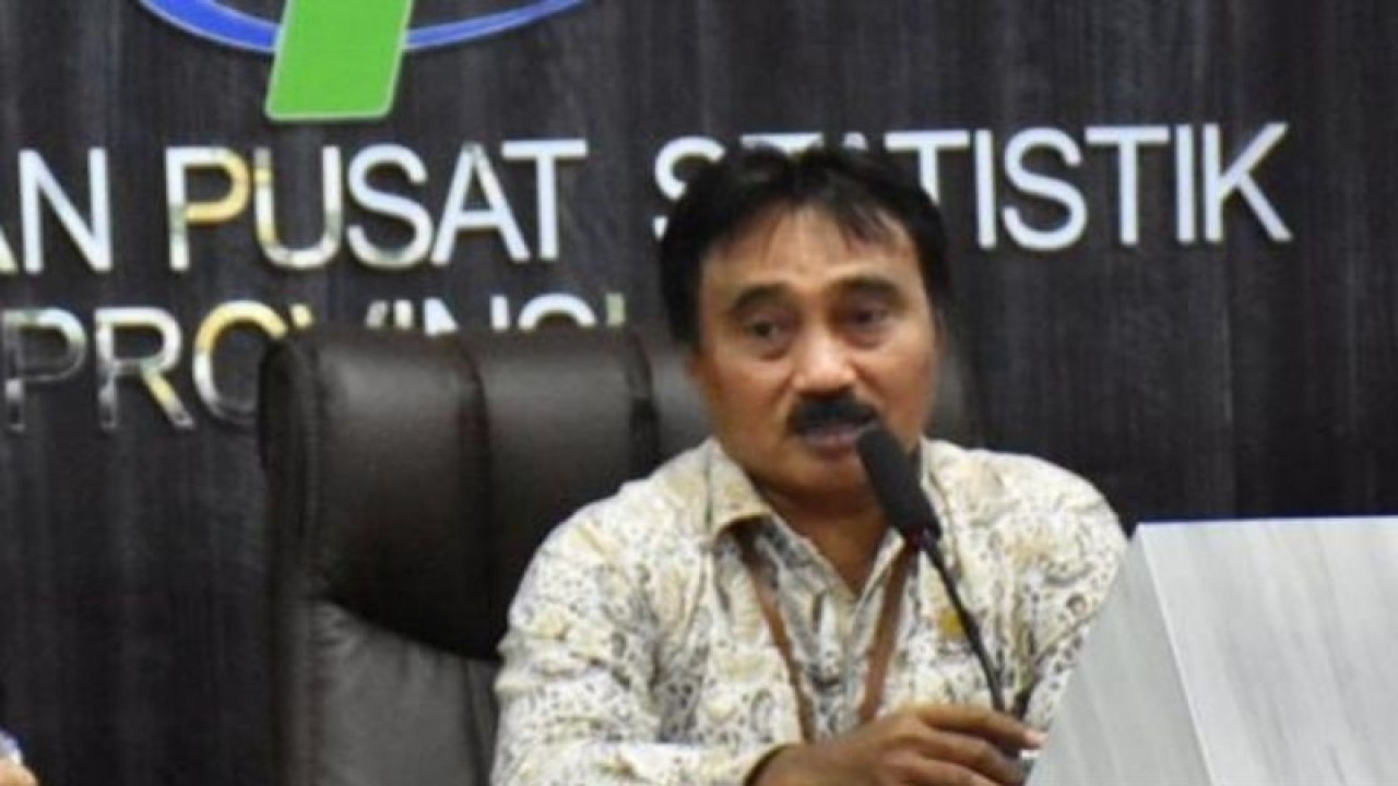 Kepala Badan Pusat Statistik (BPS) Nusa Tenggara Barat (NTB) Wahyudin. ANTARA/Nur Imansyah
