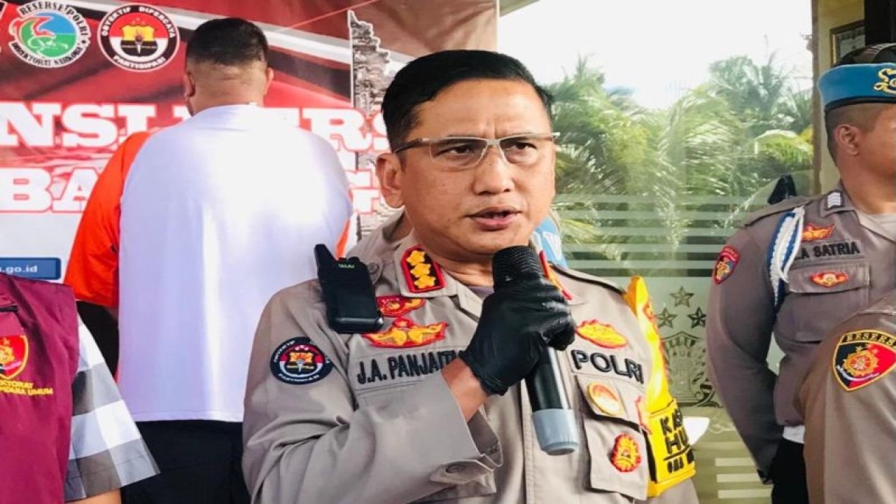 Kepolisian Daerah Bali Komisaris Besar Polisi Jansen Avitus Panjaitan. ANTARA/Rolandus Nampu