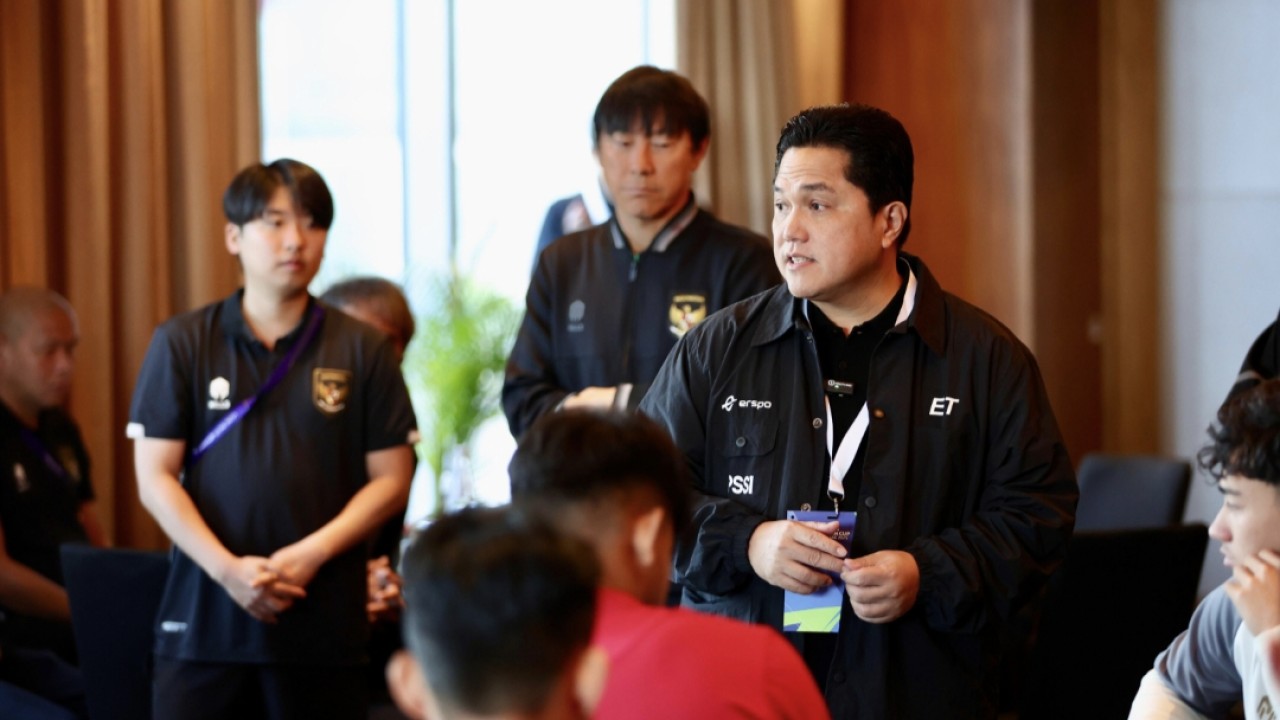 Ketua umum PSSI Erick Thohir