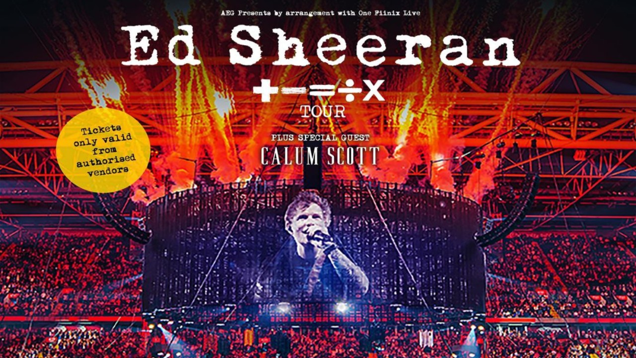 Ed Sheeran: + - = ÷ x Tour 2024 in Jakarta. (Foto: Instagram @ pkentertainment.id)